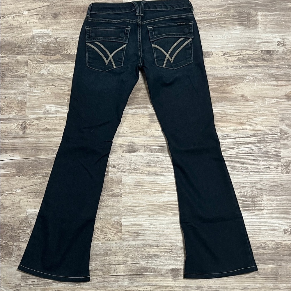 William Rast sz 26 Flared with Flap jeans